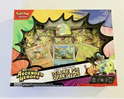 Pokemon TCG: Mega Evolution-Ascended Heroes First Partners Deluxe Pin Collection - Image 1