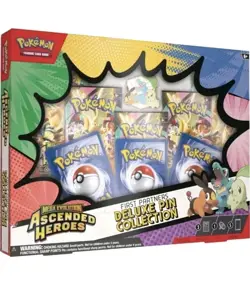 Pokemon TCG: Mega Evolution-Ascended Heroes First Partners Deluxe Pin Collection - Image 2