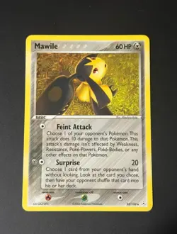 MAWILE 23/110 RARE HOLON PHANTOMS POKEMON LIGHTLY PLAYED - Image 1