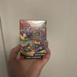Pokemon TCG Mega Evolutions Booster Bundle (6 Booster Packs) new and sealed - Image 1