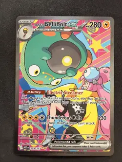 Pokemon Ascended Heroes Ionos Bellibolt ex 279/217 Special Illustration Rare SIR - Image 1