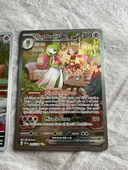Pokemon TCG Ralts 211 Kirlia 212 Gardevoir ex 245/198 SIR Scarlet Violet NM - Image 4