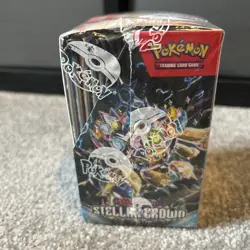 Pokemon TCG Stellar Crown Half Booster Box (18 Packs) New and Sealed - Image 4