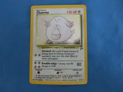 Pokemon Chansey 3/130 Base Set 2 LP - Image 1