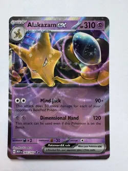 Pokemon TCG Alakazam ex 065/165 Scarlet & Violet—151 Playset NM - Image 1