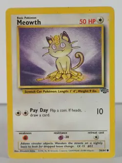 Meowth - Jungle - 56/64 - singles - Pokemon TCG - C - Image 3