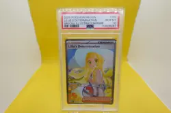 2025 Pokemon Meg EN Lillie's Determination SIR 184 PSA 10 GEM MINT - Image 1
