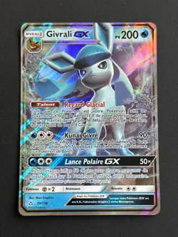 Carte Pokemon - JCC - Givrali GX Ultra prisme - 39/156 - FR - Neuf - Image 1