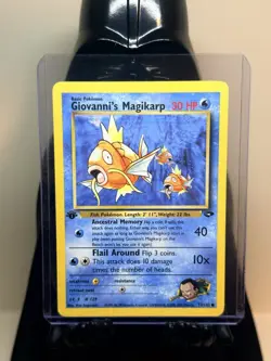 Pokemon TCG Giovanni's Magikarp 73/132 Gym Challenge Regular - Image 1