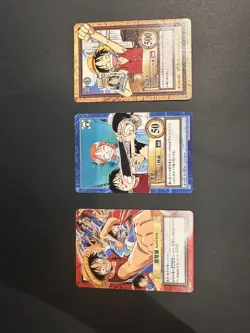 One Piece Hyper Battle Tv 3 Card Set - Image 1
