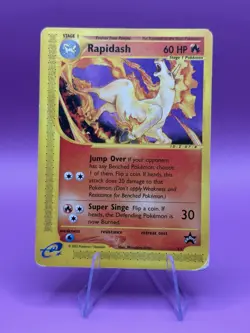 Rapidash Promo 51 WOTC Black Star Pokemon Card 2002 MP/HP - Image 1