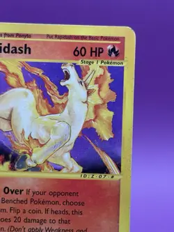 Rapidash Promo 51 WOTC Black Star Pokemon Card 2002 MP/HP - Image 3