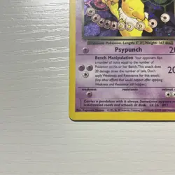 Pokemon TCG Dark Hypno Holo Card 9/82 English 2000 Base Set Vintage - Image 2