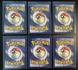 Pokemon Base/Jungle/Fossil - 6 Cards (RARE) - Vintage 1999! MP - Image 2