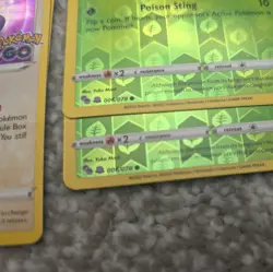 Pokemon TCG Trading Card Pokemon Go Bundle Reverse Cards & Ditto Stickers - Image 3