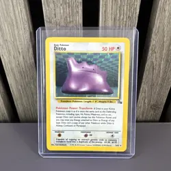 (Unlimited) Pokemon DITTO Card Set 3/62 Holo Rare Vintage - Image 1