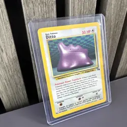 (Unlimited) Pokemon DITTO Card Set 3/62 Holo Rare Vintage - Image 3