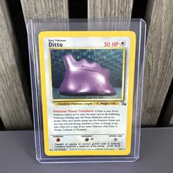 (Unlimited) Pokemon DITTO Card Set 3/62 Holo Rare Vintage - Image 4