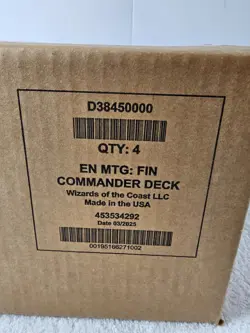 MTG Final Fantasy Commander Deck Set of 4 SEALED Case Cloud VII Terra VI Tidus X - Image 2