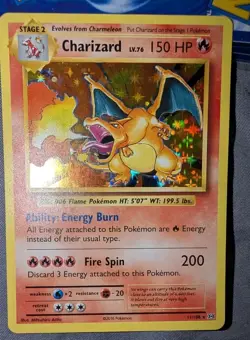 Pokemon TCG Charizard XY Evolutions 11/108 Holo Rare. (Very Near Mint) - Image 5
