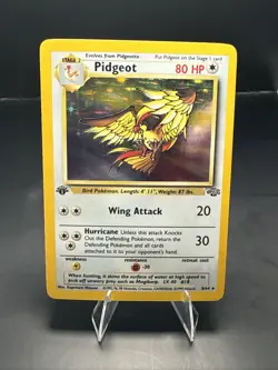 Pokemon TCG Pidgeot Jungle 1st Edition Holo Rare 8/64 - Image 3