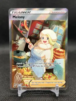 Melony GG64/GG70 Ultra Rare Crown Zenith: Galarian Gallery Pokemon Card - Image 1