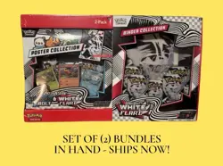 Pokemon Black Bolt and White Flare Binder + Poster Collection Bundles - IN HAND - Image 3
