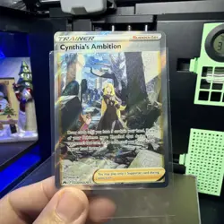 Cynthia's Ambition GG60/GG70 Crown Zenith CRZ Galarian Gallery Ultra Rare ✅ NM - Image 1