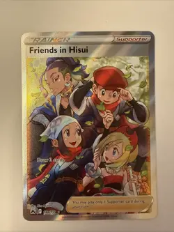 Friends In Hisui 148/159 Ultra Rare Z2023 Pokemon Crown Zenith Full Art Card NM - Image 1