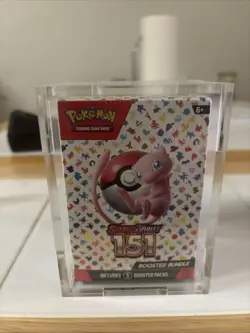 151 Booster Bundle and Acrylic Case Pokemon TCG Scarlet & Violet - Image 1