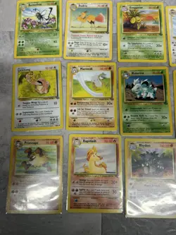 Complete JUNGLE Unlimited Set Common/Uncommons NM-LP Vintage Pokemon 33-64 - Image 1