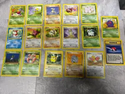 Complete JUNGLE Unlimited Set Common/Uncommons NM-LP Vintage Pokemon 33-64 - Image 5