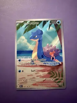 Pokemon TCG Misty's Lapras Destined Rivals 194/182 Mint Condition - Image 1