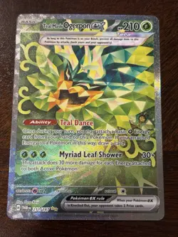 Pokemon TCG Teal Mask Ogerpon ex 211/167 Twilight Masquerade SIR Eng 2024 NM - Image 1