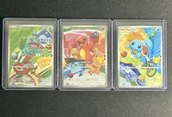 Pokemon TCG First Partner Illustration Collection Series 1 Kanto GEN 1 Set - Image 1