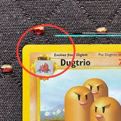 Dugtrio 1999 Base Set 19/103 Unlimited Pokemon TCG WotC | LP - Image 2