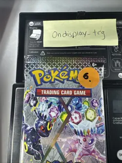 22.37g Prismatic Evolutions Pokemon Booster Pack New Sealed - Image 3