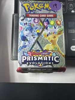 22.30g Prismatic Evolutions Pokemon Booster Pack New Sealed - Image 2
