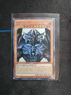Yugioh Egyptian God Card Set Of 3 Prismatic Secret Rare Alt Art - Image 2