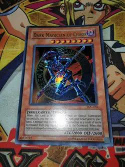 Dark Magician of Chaos ioc-065 Unltd Ed (VLP) Ultra Rare Yu-Gi-Oh! - Image 3