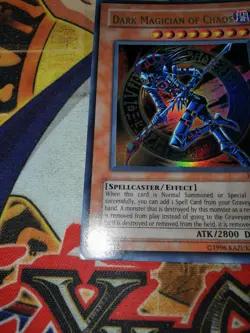 Dark Magician of Chaos ioc-065 Unltd Ed (VLP) Ultra Rare Yu-Gi-Oh! - Image 4