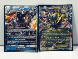 Greninja GX SM197 Holo Black Star Promo Pokemon Card + Girantina Ex Cards LP MP - Image 1
