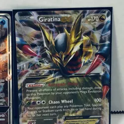 Greninja GX SM197 Holo Black Star Promo Pokemon Card + Girantina Ex Cards LP MP - Image 4