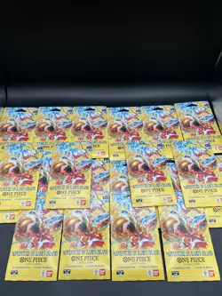 Lot Of 20 ✅ One Piece OP15/EB04 Adventure on KAMI’S Island Sleeved Packs Sealed - Image 1