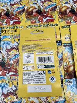 Lot Of 20 ✅ One Piece OP15/EB04 Adventure on KAMI’S Island Sleeved Packs Sealed - Image 2