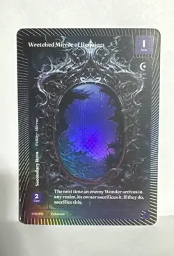 Wonders of the First Formless Foil Wretched Mirror of Requiem 1st Edition Common - Image 1