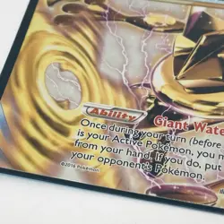 Pokemon Salamence GX SM139 Full Art Holo Black Star Promo + Greninja Break Card - Image 5