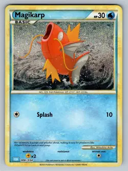 Magikarp Classic Collection Trading Card Game Classic 006/034 NM - Image 1