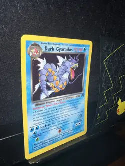 Pokemon Card Dark Gyarados 8/82 Rocket Holo Regular Release ￼177💎NM ++💎 - Image 4