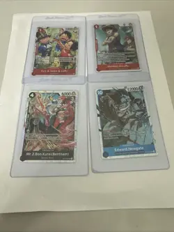 One Piece 4 Card Lot - Image 1